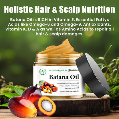 Hair Growth Batana Oil Butter (Dr. Sebi Approved)