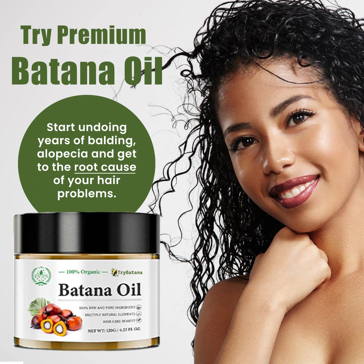 Hair Growth Batana Oil Butter (Dr. Sebi Approved)