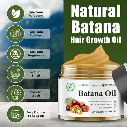 Hair Growth Batana Oil Butter (Dr. Sebi Approved)